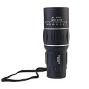 Portable Dual Handheld 16x52 Single Tube Telescope Optical Zoom Tourism Black