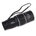 Portable Dual Handheld 16x52 Single Tube Telescope Optical Zoom Tourism Black