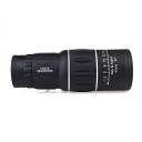 Portable Dual Handheld 16x52 Single Tube Telescope Optical Zoom Tourism Black