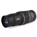 Portable Dual Handheld 16x52 Single Tube Telescope Optical Zoom Tourism Black