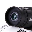 Portable Dual Handheld 16x52 Single Tube Telescope Optical Zoom Tourism Black