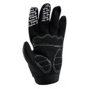 QEPAE Cycling Bike Anti-Slip Breathable Hand Skeleton Pattern Full Finger Gloves