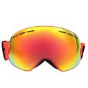 Cool Broken By Llarge Spherical Double Anti-Fog Ski Goggles Glasses