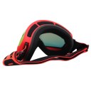 Cool Broken By Llarge Spherical Double Anti-Fog Ski Goggles Glasses