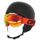 Cool Broken By Llarge Spherical Double Anti-Fog Ski Goggles Glasses