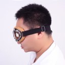 Aviator Pilot Cruiser Motorcycle&Bicycle Scooter Goggles Eyewear Clear Lens