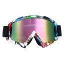 Motorcycle Motocross Dirt Bike Off Road Riding Goggles Windproof Anti-UV EyeWear