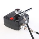 ​Mini Precision Airbrush Tattoo Nail Tool Model Specific Air Pump Kit Compressor