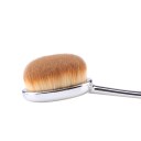 10pcs Soft Oval Toothbrush Makeup Brushes Sets Foundation Contour Powder Blush