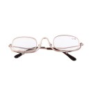 Women Make-up 2.5x Magnifying Makeup Eye Alloy Glasses Spectacles Flip Down Lens