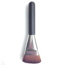 Synthetic Hair Wood Handle Flat Brush Pro Makeup Tool