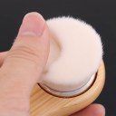 Soft Mild Fiber Facial Face Deep Cleansing Clean Wash with wooden Brush Hold