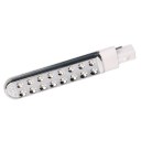 9W UV Lamp Light Bulb LED Tube Nail Art Dryer Phototherapy Curing Bar Machine LL