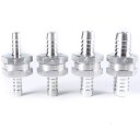 Automotive One Way Aluminium Fuel Non Return Check Valve 6mm  10mm 12mm