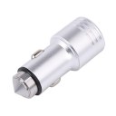 2USB Car Charger Adapter Safety Hammer Universal