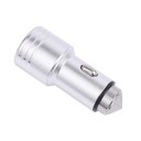 2USB Car Charger Adapter Safety Hammer Universal