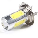 H7 LED High Power 7.5W 5LED Pure White Fog Lamps Head Tail Driving Car Lights