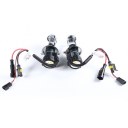 1 Pair 35W HID Xenon Headlights Light Bulb H4 telescopic Lamp H4H/L 6000k 