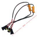 H8 H11 HID Carchet LED Turn Signal Resistor Canbus Error Free Special Cable 2Pcs