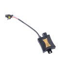 1pc 45W Slim Rectifier Lighting Controller HID Xenon Slim Ballast Black For Car