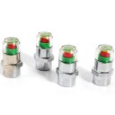 4PCS/lot 2.4BAR 2.48 BAR 36PSI Car Auto Tire Air Pressure Valve Stem Caps Sensor