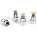 4PCS/lot 2.4BAR 2.48 BAR 36PSI Car Auto Tire Air Pressure Valve Stem Caps Sensor