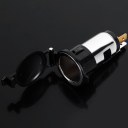 Car Motorcycle Plug Cigarette Lighter Power Socket Plug Outlet 12V 120W 