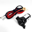 Car Motorcycle Plug Cigarette Lighter Power Socket Plug Outlet 12V 120W 