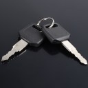 Black Universal Motorcycle Ignition Switch Lock Key Motocycle Accessories Parts