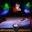Outdoor Waterproof Dynamic LED Christmas Pattern Projection Lamp Black Color US