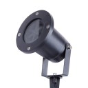 Outdoor Waterproof Dynamic LED Christmas Pattern Projection Lamp Black Color EU