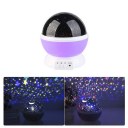 Colorful Fantastic Rotating Projector Starry Night Lamp Star Sky LED Night Light