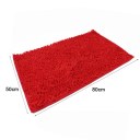 Non-slip Microfiber Shag Bath Mat Bathroom Mats Shower Rugs Colorful Carpet Rugs