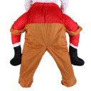 Adult Costume Carry Me Novelty Elk Reindeer Ride On Christmas Fake Leg Pants