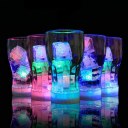 12pcs LED Ice Cubes Color Change Water Sensor Light For Romantic Wedding Party