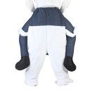 Carry Me Mascot Piggy Back Ride On Novelty Snowman Fancy Dress Costume Christmas