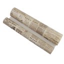 Retro Nostalgic English Newspaper Alphabet Non-Woven Wallpaper For Study Room