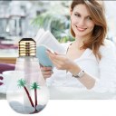 Home Essential Colorful Light Bulb Humidifier Purifying Air Diffuser Ultrasonic