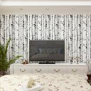 Living Room 10M PVC Wallpaper Waterproof Fireproof Wall Decor ​Sticker Roll 