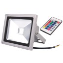 20W LED Colorful RGB Cast Light Remote Control Color Changing Clubs Spotlight