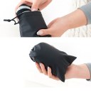 Fashion Portable Cotton Knitted Footrest Flight Carry-on Foot Hammock Rest