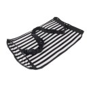 Fashion Portable Cotton Knitted Footrest Flight Carry-on Foot Hammock Rest