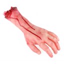 Halloween Broken hand Props Bloody Latex Horror Scary Prop Fake Severed Arm Hand