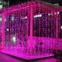 3Mx3M LED Icicle Curtain Fairy String Lights Wedding Party Xmas Decor LED Lights
