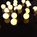 20 Christmas Outdoors Creative Decorations LED Lights White Ball Christmas Light