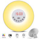 Wake Up Light Alarm Clock Sunrise Simulation Dusk Fading Night Light with Nature