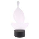 3D Illusion Lamp Gawell Night Light Sitting Meditation 7 Changing Colors Touch