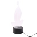 3D Illusion Lamp Gawell Night Light Sitting Meditation 7 Changing Colors Touch