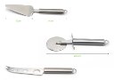 Stainless Steel Kitchen Gadget 4 Sets Pizza Wheel Cutter Cheese Slicer Knife