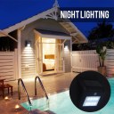 8 LED Solar Power Light Wireless Sensor Human Body Induction Lamp Home Bright